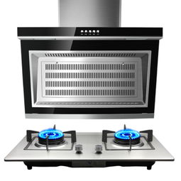 萬吉 Wonder W208 側(cè)吸式抽油煙機燃氣灶套裝 高效廚房解決方案